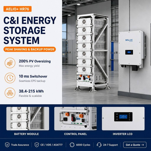 Système solaire commercial hybride triphasé <span class=keywords><strong>SolaX</strong></span> 50KW 60KW avec système de stockage de batterie LiFePO4 38.4kWh 107.5kWh complet - Product Image 3
