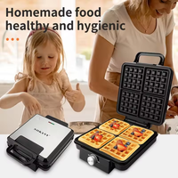 Sokany 08031 nouveau style électrique petit déjeuner grille-pain presse gril sandwich maker machine avec revêtement antiadhésif pour un usage domestique