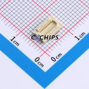 GT-B0504FSV20-20S1101 Board-to-Board & Backplane Connector SMD,P=0.5mm Connector 20P 0.5mm Vertical Mount 2 - Product Image 1