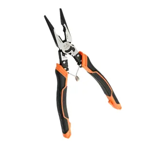 Heavy Duty 9 Inch Long Nose 10 Inch Curved CRV Long Nose Plier