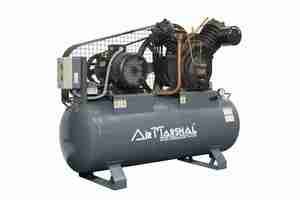Compresor de Aire Reciprocante Industrial de Alta Presión, Compresor de Aire de Pistón de Alta Resistencia con Tanque para Taller - Product Image 1