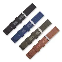 مصنع مخصص الرياضة خمر الناتو نايلون ساعة قماش حزام لسامسونج جير s3 سوار ساعة ذكية