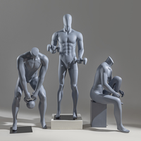 Maniquí Deportivo para Correr, Maniquíes de Exhibición de Ropa Masculina y Femenina de Cuerpo Completo al por Mayor, Muñecos en Venta