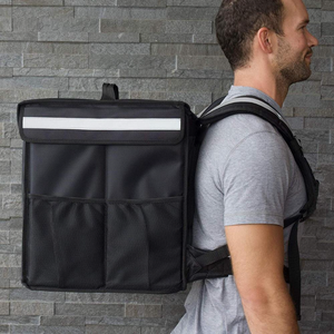 <span class=keywords><strong>Mochila</strong></span> Impermeable de Gran Capacidad <span class=keywords><strong>para</strong></span> Entrega de <span class=keywords><strong>Comida</strong></span>, Pizza, Comestibles, <span class=keywords><strong>para</strong></span> Eats, Doordash, Postmates o Compras - Product Image 6