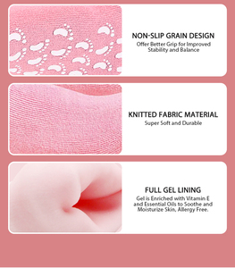 ถุงเท้าเจลสำหรับการดูแลเท้าประจำวันและปรับปรุงสภาพผิวด้วยการออกแบบที่น้ำหนักเบาและช่วยรักษาความชุ่มชื้น - Product Image 5