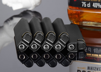 Ventes Chaudes Briquet Torche en Métal Rechargeable au Gaz Coupe-Vent avec Personnalisation Logo Personnalisé