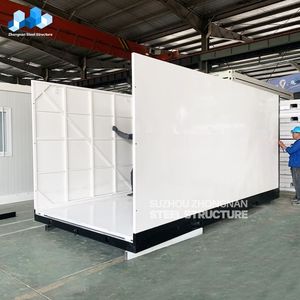 Zhongnan tùy chỉnh Q235 9ft 16ft 19ft đúc sẵn Lắp Ráp Di động gấp di động có thể gập lại tự lưu trữ container - Product Image 5