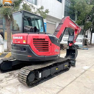 Excavatrice sur chenilles d'occasion de 8 tonnes YANMAR VIIO80 avec moteur et pompe d'origine en vente - Product Image 2