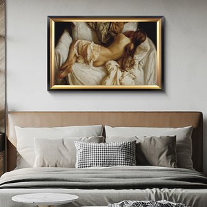 Peintures nues, fille nue, <span class=keywords><strong>peinture</strong></span> sur toile, art mural pour la maison, couple, pop art, style relaxant pour la <span class=keywords><strong>chambre</strong></span> - Product Image 4