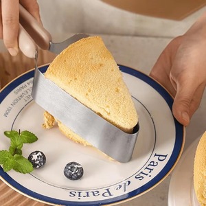 Diviseur de gâteau en acier inoxydable, spatule de découpe intégrée, trancheuse à gâteau antidérapante, outil de découpe pour pizzas et gâteaux à étages - Product Image 3
