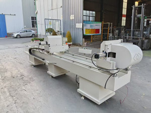 Máy cắt nghiêng hai đầu cho sản xuất cửa và cửa sổ polyvinyl clorua/uPVC - Product Image 6