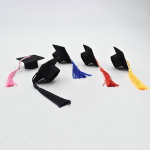 Mini sombrero <span class=keywords><strong>de</strong></span> graduación para fiesta <span class=keywords><strong>de</strong></span> graduación, decoración <span class=keywords><strong>de</strong></span> botella <span class=keywords><strong>de</strong></span> vino, <span class=keywords><strong>2022</strong></span> - Product Image 3