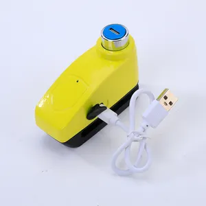 120db Waterdichte Motorfiets Alarm Disc Lock Anti-Diefstal Security Lock Usb Funcional Disc Lock