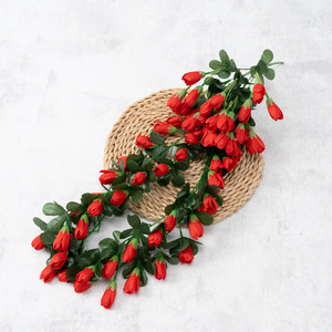 Decoración de Pared con Mini Tulipanes de Seda Estilo Instagram para Paredes de Tiendas de Té con Leche, Bodas, Eventos Comerciales y Festivos - Product Image 5