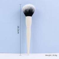 Kuas Makeup Multifungsi Custom 1PC Bulu Sintetis Blush Label Pribadi Alat Makeup Tunggal untuk Wajah