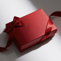Boîte à tiroir en carton pliable magnétique jetable et recyclable personnalisée, fermeture magnétique, emballage cadeau, chocolat, nourriture