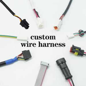 シールド付き編組純銅芯モレックスJST 1.0mm 1.25mm電線メスプラグJST SH ZH PH XHカスタムケーブルアセンブリ - Product Image 1