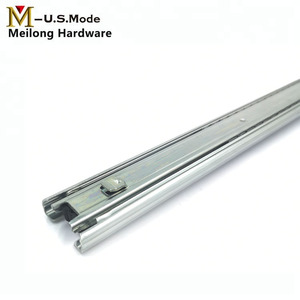 Meilong Phần Cứng 45Mm 3 Gấp Thép Bóng Mang Ngăn Kéo Trượt Kính Thiên Văn Kênh Với Móc - Product Image 2