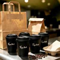 Gobelet en papier à double paroi pour boissons chaudes, thé, café, avec couvercle, logo personnalisé, luxe, écologique, recyclable, imperméable, biodégradable, jetable