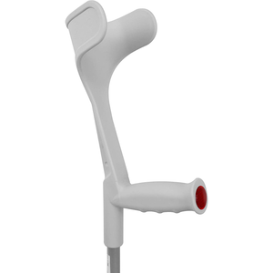 Stampelle per adulti (x2 pz) Ortopediche in alluminio con contrappesi larghi Grigie KMINA K10006 - Product Image 5