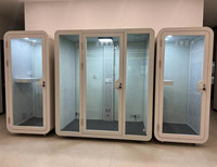 Cabine téléphonique insonorisée pour bureau personnel, pièce insonorisée préfabriquée, cabine téléphonique pour bureau à domicile