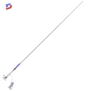 VHF 2.4m longue distance 9.5dbi antenne marine en fibre de verre MRF240V à gain élevé - Product Image 1