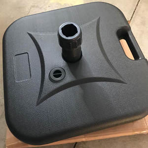 <span class=keywords><strong>Base</strong></span> de paraguas de mercado al aire libre <span class=keywords><strong>Base</strong></span> cuadrada llena de agua para soporte de paraguas Jardín Playa HDPE Muebles de exterior Moderno <span class=keywords><strong>38mm</strong></span> - Product Image 1