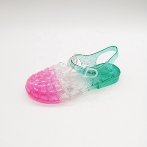 플랫 젤리 신발 여름 패션 여성 샌들 - Product Image 1