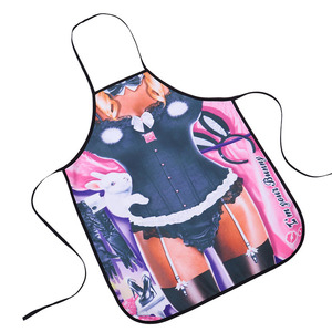 Tabliers adultes drôles série sexy tenue de femme de chambre tablier pour la cuisine BBQ fête cosplay - Product Image 6