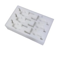 Bloc de mousse de polyuréthane blanc pour matériau d'emballage de protection