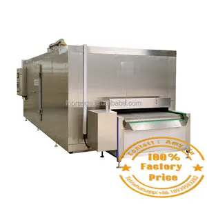 IQF tunnel quick freezer for shrimp for sale