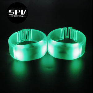 Muti Color Remote Controlled LED Armband Armband für Party Event Musik konzert - Product Image 4