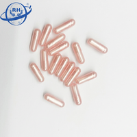 Capsules de gélatine dorées métalliques en promotion – Capsules pharmaceutiques perlées