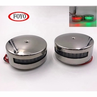 Feux de navigation LED Foyo pour voitures, pneus, lentilles rouges, Turquie, pour yachts et bateaux