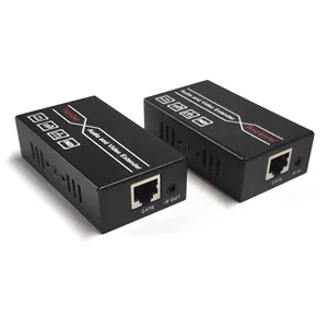 支持1080P超过150m IP LAN RJ45扩展器高清MI，带发射器和接收器 & IR