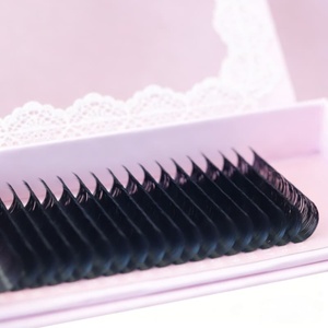 ถาดขนตาปลอม 0.03 05 07 เมกะวอลลุ่ม แบรนด์ส่วนตัว ต่อขนตา 8-25 มม. ขายส่ง ขนตาสีดำด้าน - Product Image 5