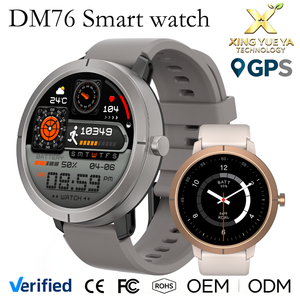 สมาร์ทวอทช์รุ่นใหม่ DM76 ปี 2026 ทนทาน พร้อม GPS หน้าจอ AMOLED 1.32 นิ้ว กันน้ำ 5ATM แผนที่ออฟไลน์ เข็มทิศวัดระดับความสูง โทรผ่านบลูทูธ นาฬิกาออกกำลังกาย - Product Image 1