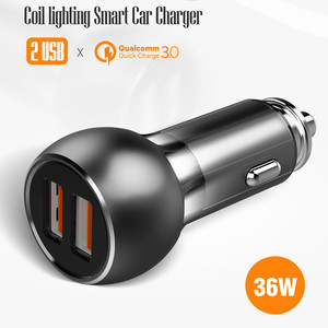 Carregador Veicular LDNIO C503Q com 2 Portas <span class=keywords><strong>USB</strong></span>, Carregamento Rápido QC 3.0, Suporte para OEM/ODM, Preço de Atacado - Product Image 2