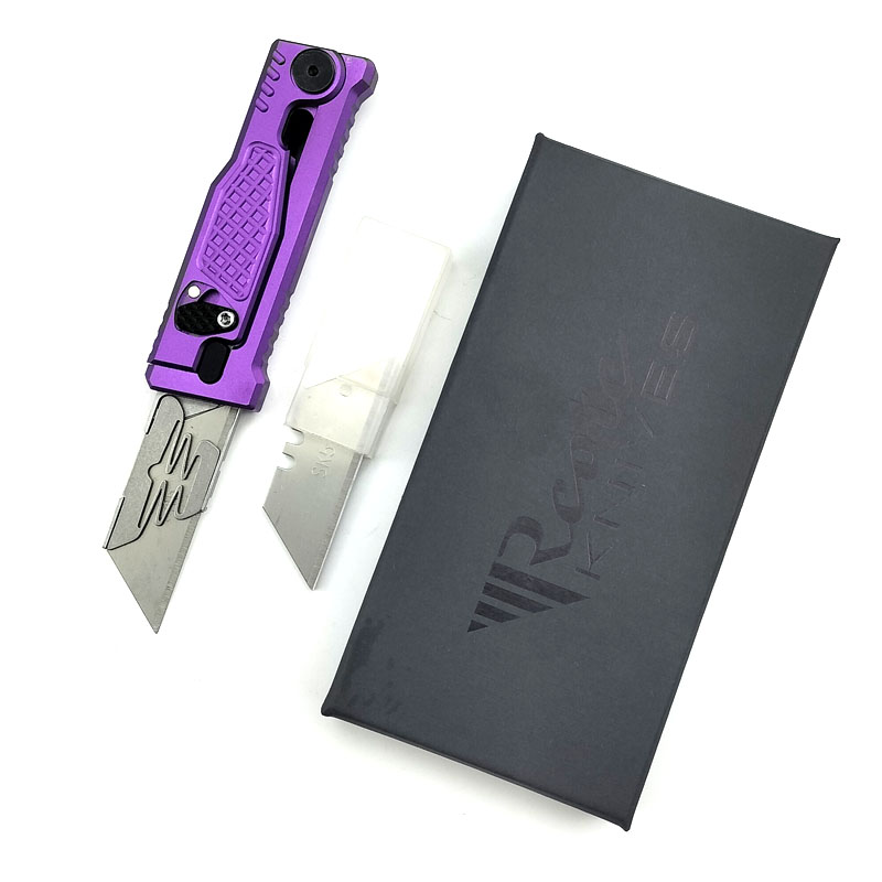 Couteau d'art violet