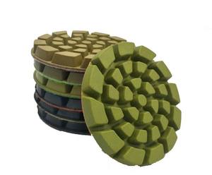 Alat pemoles berlian beton 4 inci 100mm cakram Gerinda untuk lantai beton marmer/ampelas tanah pasokan langsung pabrik - Product Image 3