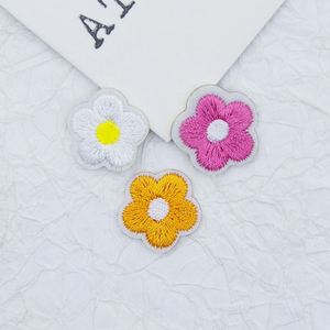 Designer Custom Flower Letter Band Logo Western Hats Woven Patches Clothes Cross 3D Embroidered <b>Iron</b> on Patch - Product Image 3