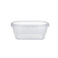 Caja IML Personalizada, Apta para Microondas, Transparente, con Tapa, para Cupcakes, Lasagna, Pastel, Ensalada, Almuerzo, Postre, Empaque para Panadería