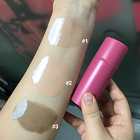 Fond de teint vegan changeant de couleur PH, marque privée, correcteur de maquillage, couvrance totale
