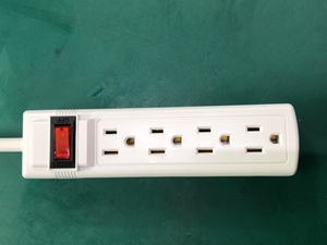 Chúng tôi tiêu chuẩn 1.8m Cáp <span class=keywords><strong>ul</strong></span> cắm màu trắng chúng tôi Ổ cắm ổ cắm điện tiêu chuẩn mở rộng ổ cắm - Product Image 2