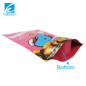 Tùy chỉnh túi thực phẩm Ziplock bọc nhôm Burger và túi đóng gói đồ ăn nhẹ với dây kéo in chống ẩm và ống đồng - Product Image 3