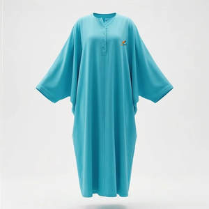 เสื้อคลุมยาวเต็มตัวสำหรับผู้หญิงเสื้อคลุมผ้าโพลีเอสเตอร์แบบ100% ระบายอากาศได้ - Product Image 5