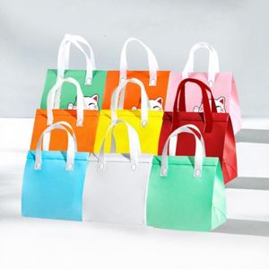 Food Beverage Takeaway Thermal Non-Woven <b>Backpack</b> with Zipper Closure Custom <b>Cooler</b> Bag with Logo 20-35L Capacity 21x23x25cm - Product Image 4