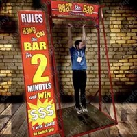 Jeu de carnaval Songfa Beat the Bar Challenge |   Jeu de table en PVC pour événements extérieurs et équipements de terrain de jeux