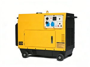 Generador Portátil Silencioso de 4.5kw, Refrigerado por Aire, 4 Tiempos, 220V CA, Monofásico, 50/60HZ, Arranque por Retroceso - Product Image 1