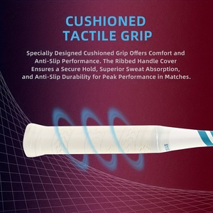 Raquette de squash Olivia Pro 2026 améliorée en fibre de carbone intégrale, motif 14x18, cordage 26lbs pour entraînement professionnel et jeu compétitif - Product Image 5